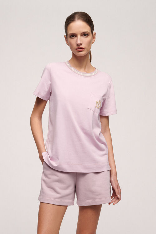 LUISA SPAGNOLI Bacco Cotton T-shirt