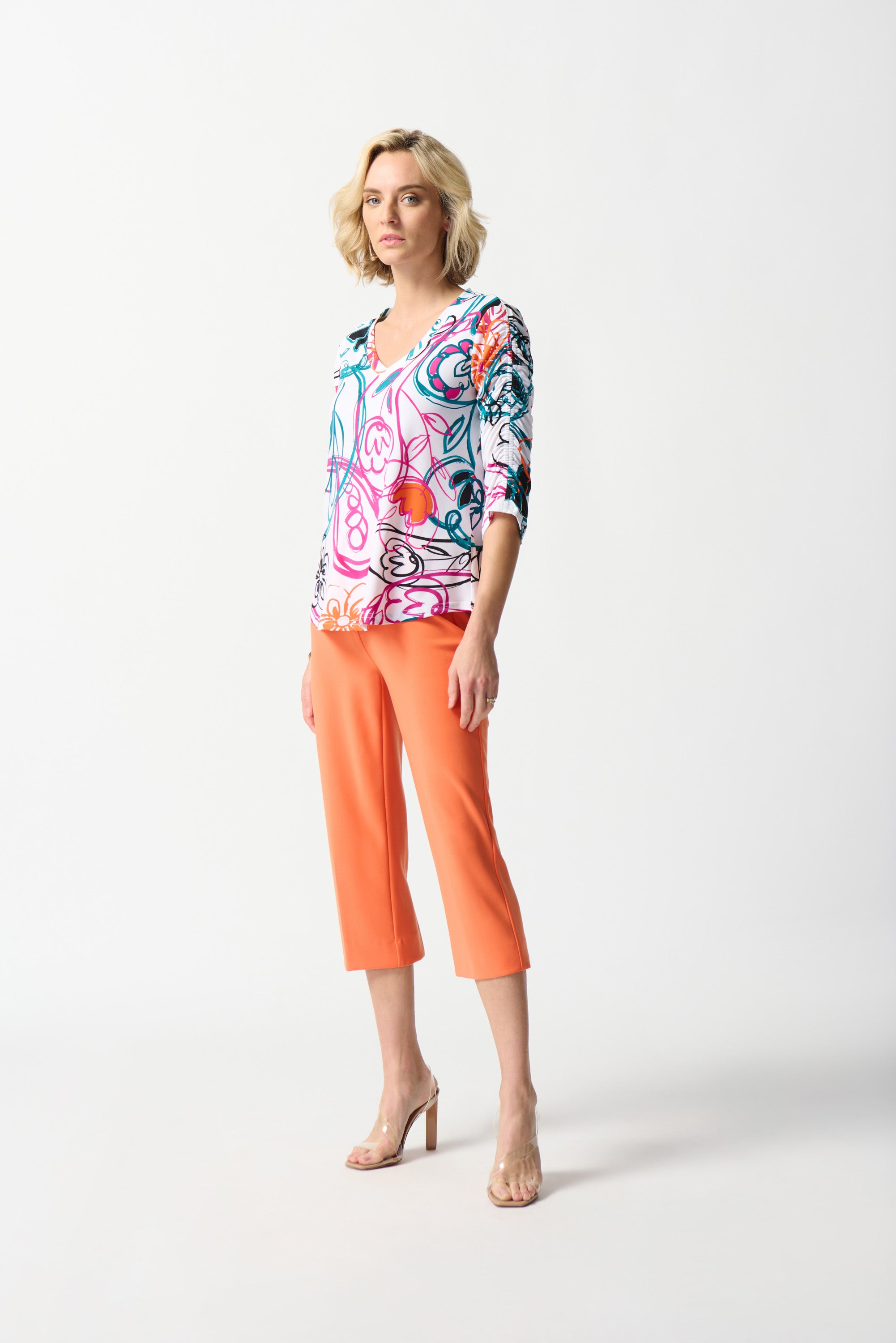 Scribble Print Top Style