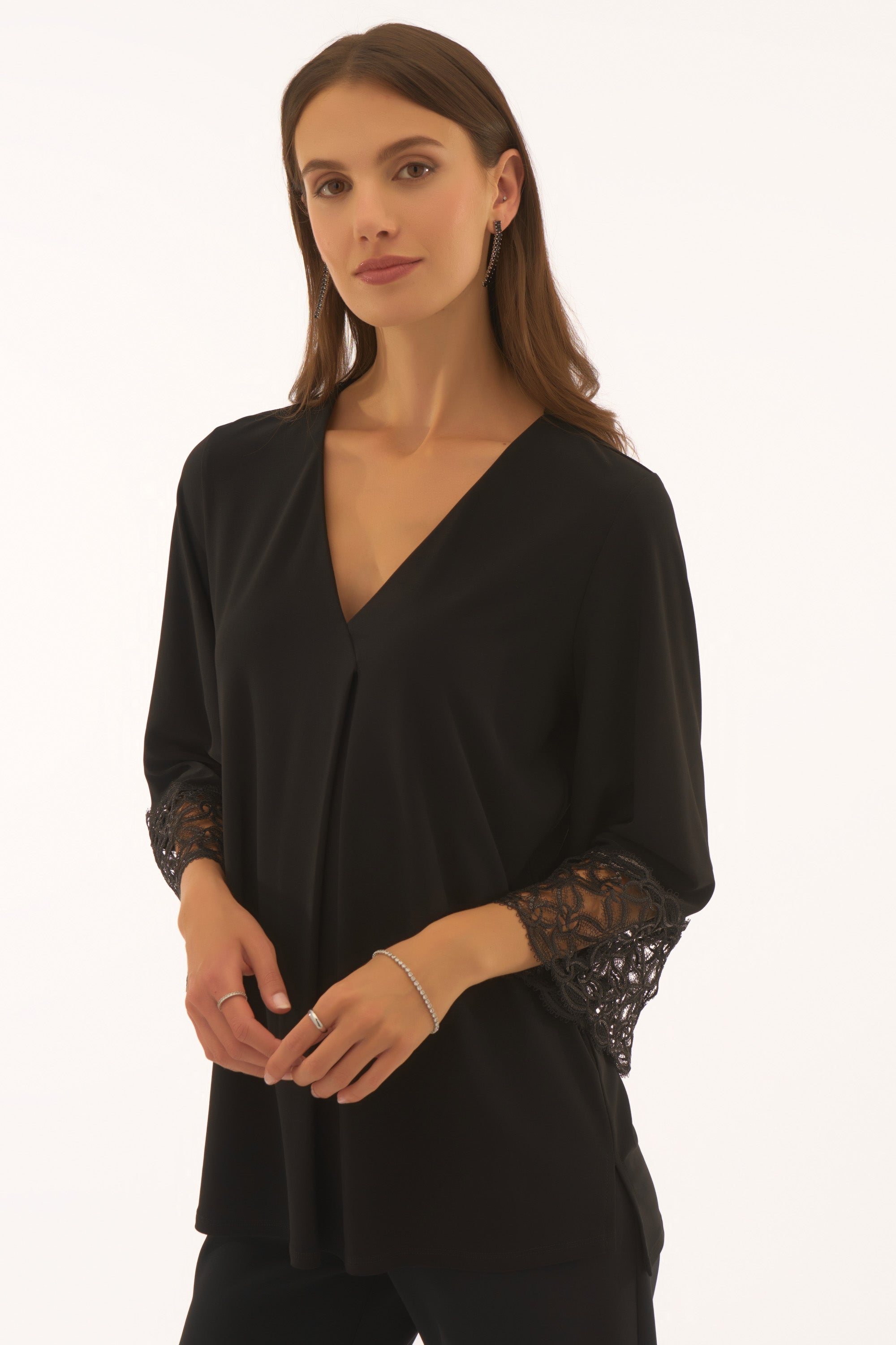 Joseph Ribkoff Chic Bell Sleeve Top Style