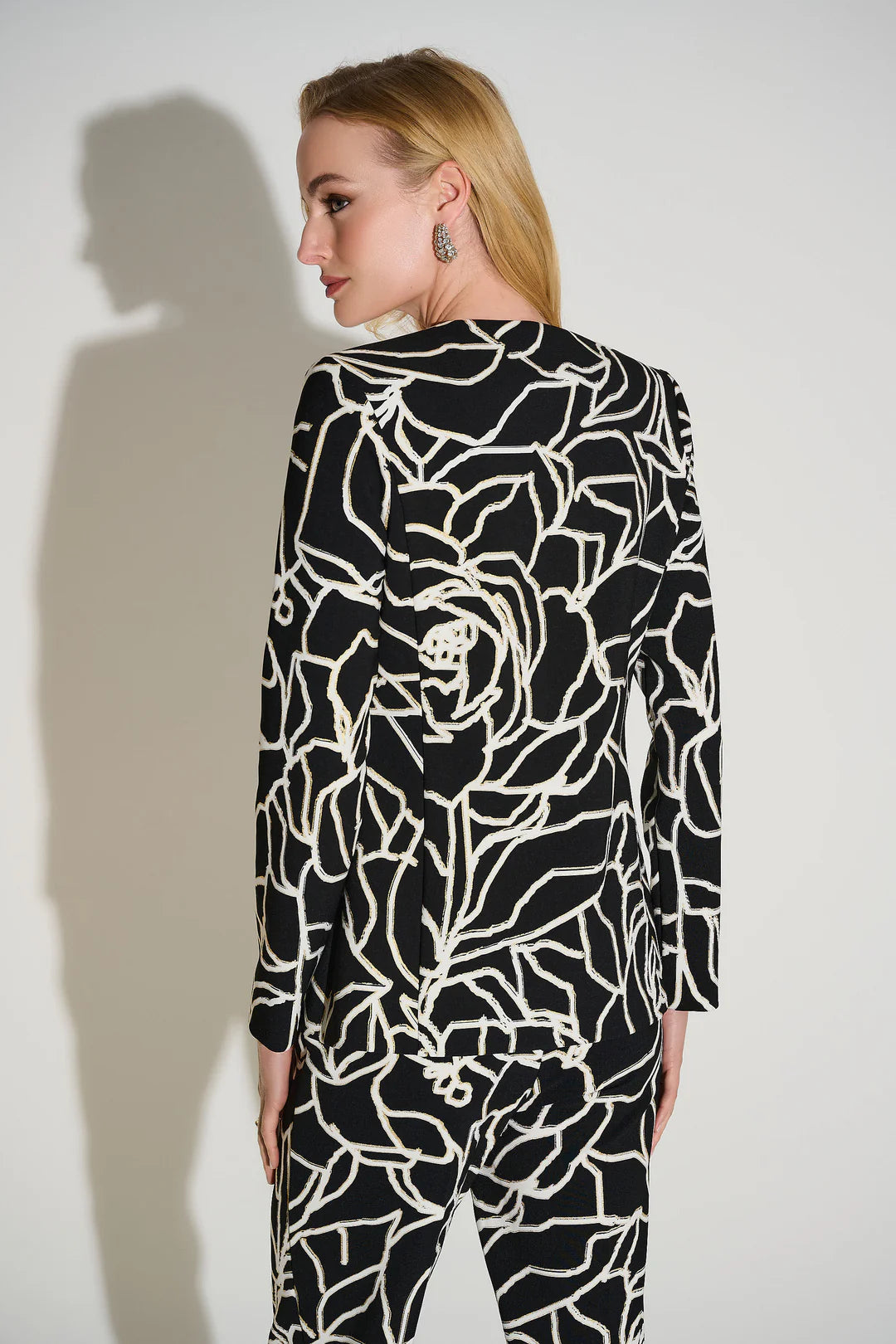 Joseph Ribkoff Floral Embellished Blazer