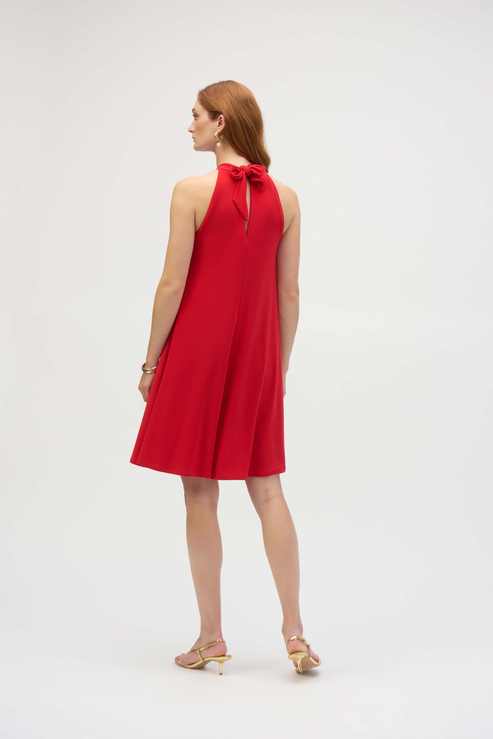 Joseph Ribkoff Mini A-line Ruched Dress