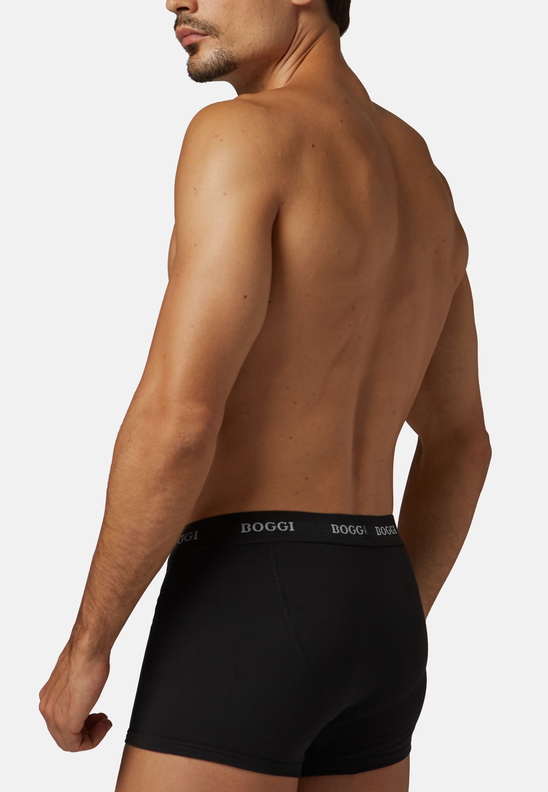 Boggi Stretch Cotton Jersey Boxer Shorts