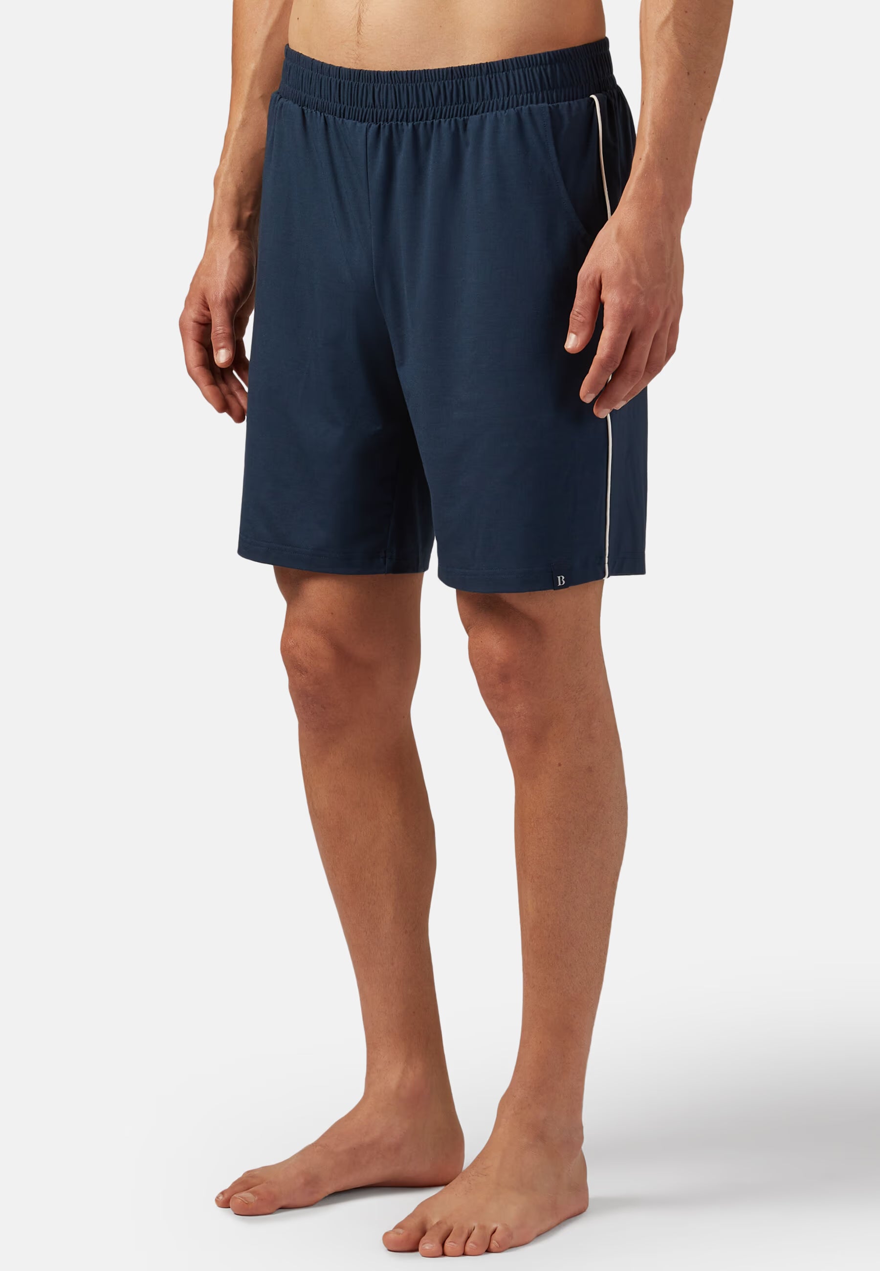Viscose Blend Pyjama Bermuda Shorts