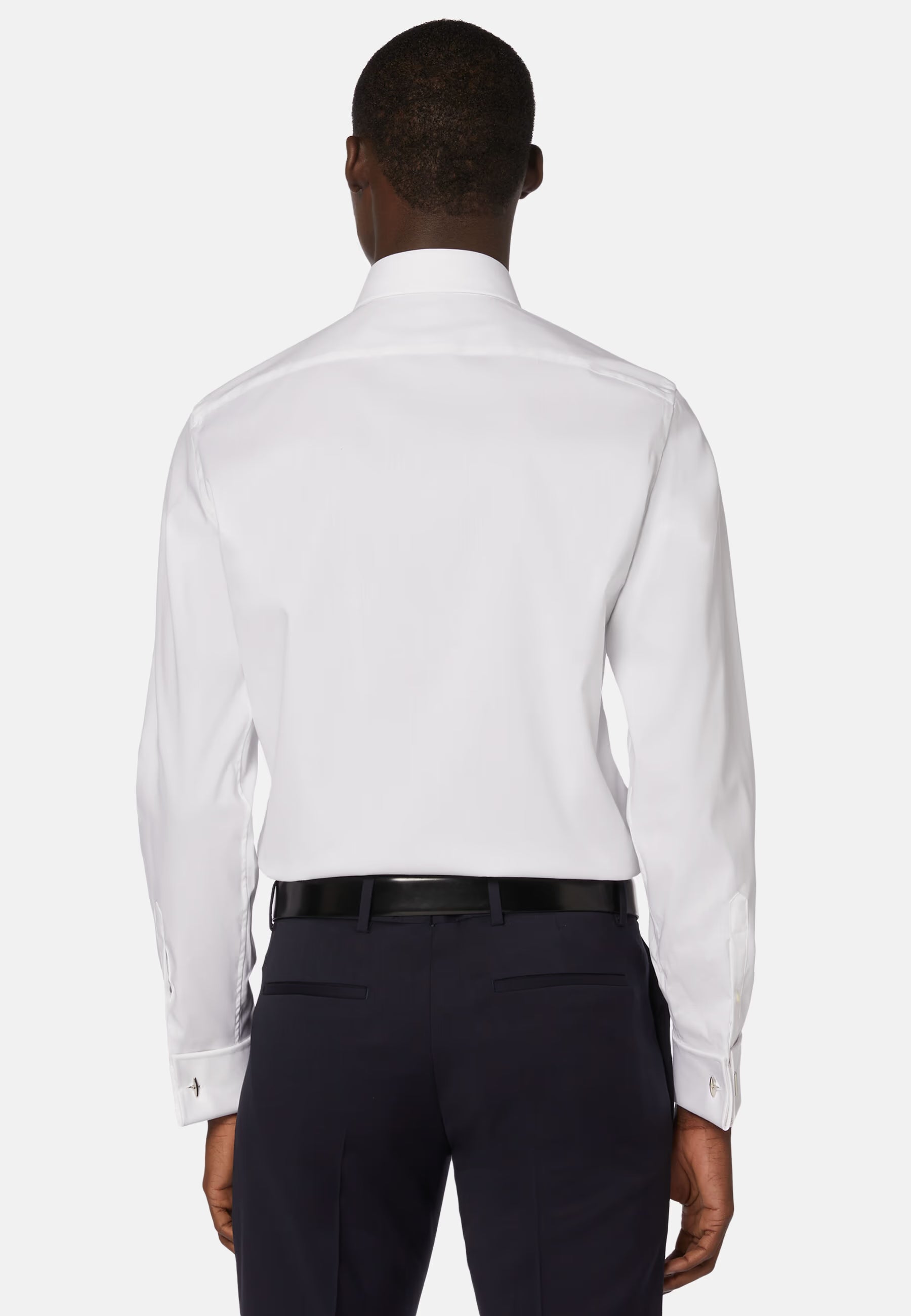 Boggi Stretch P.Point D.Cuff Windsor Collar Shirt Slim F