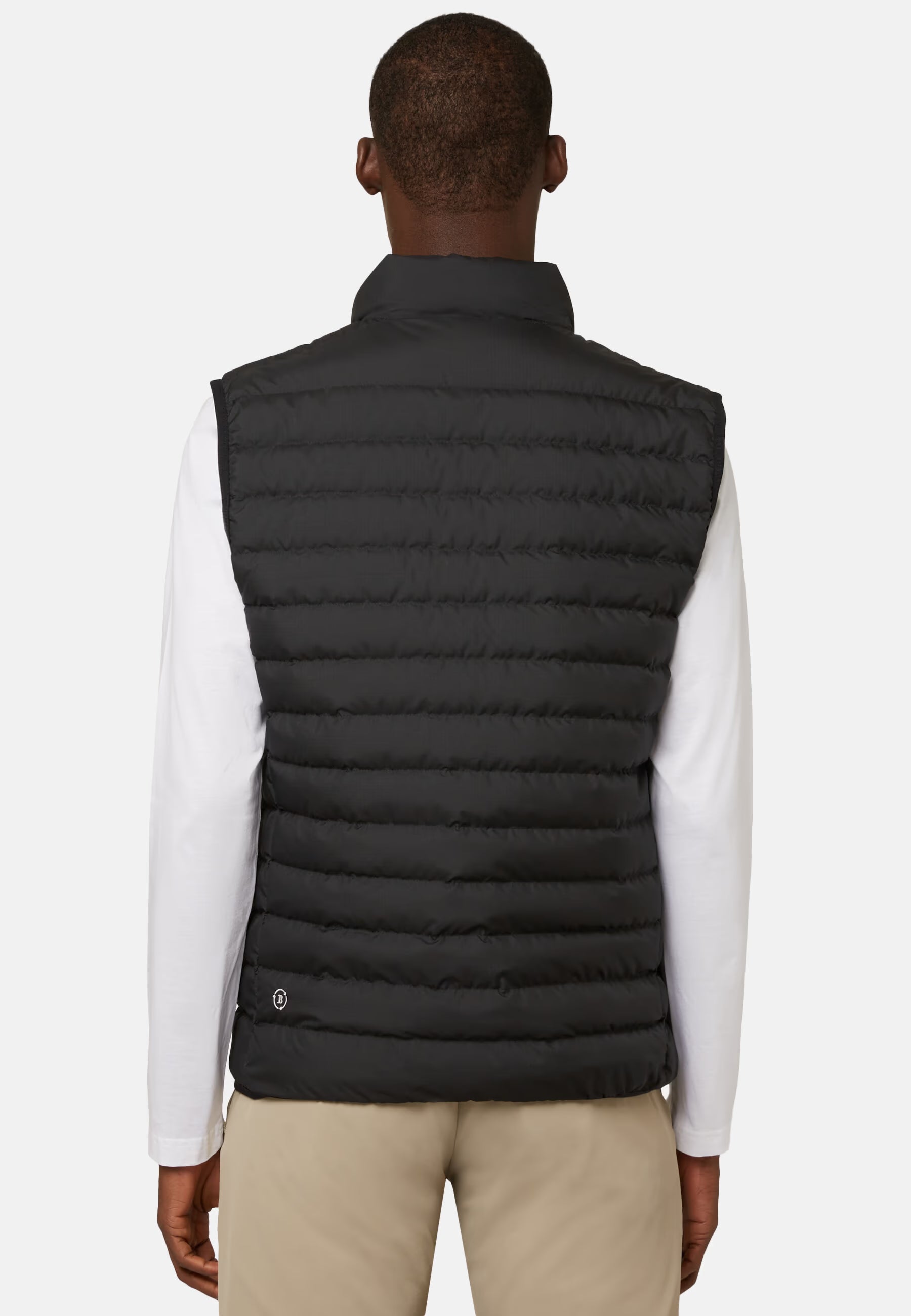 Goose Down Recycled Fabric Waistcoat