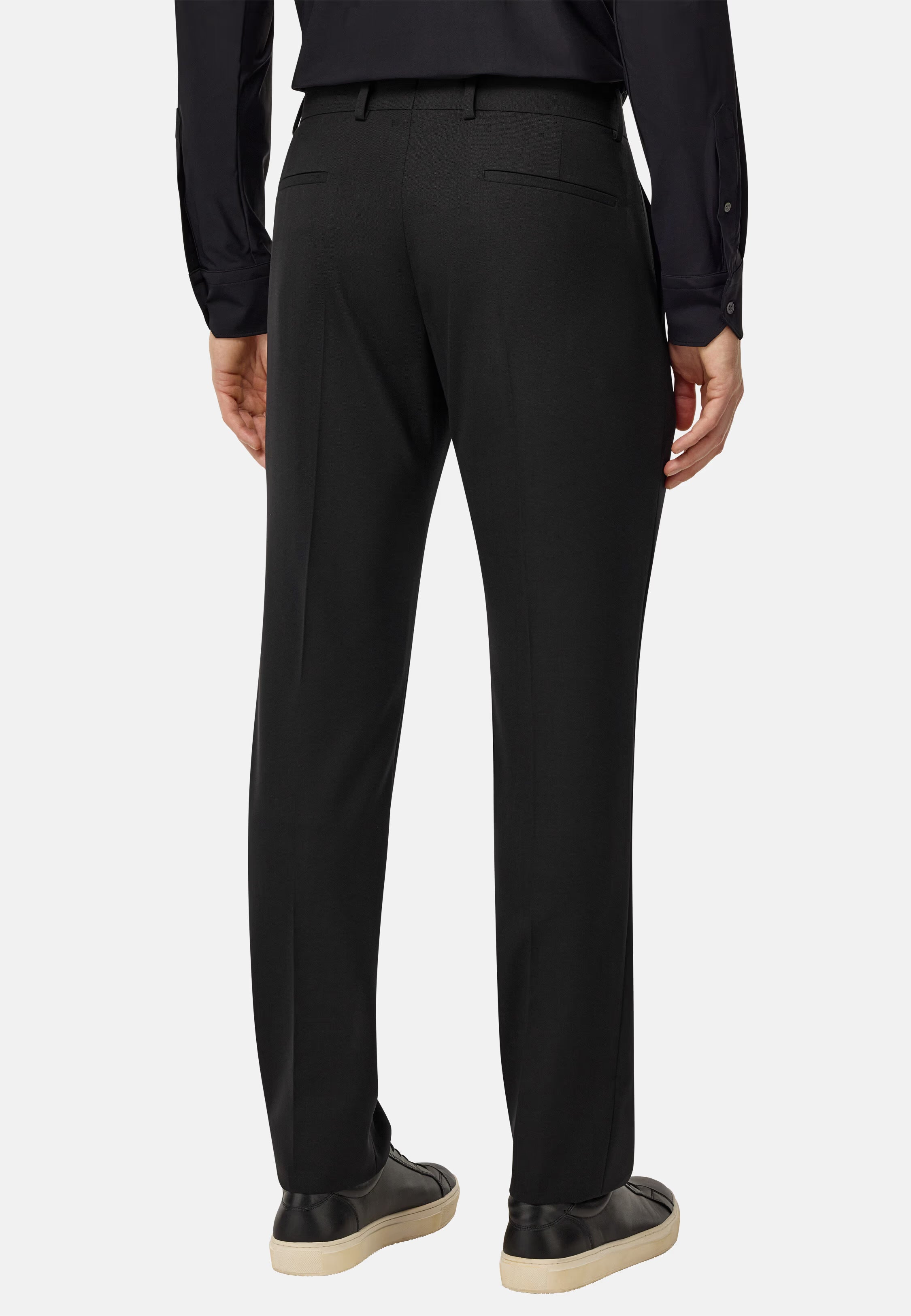 Boggi Travel wool trousers