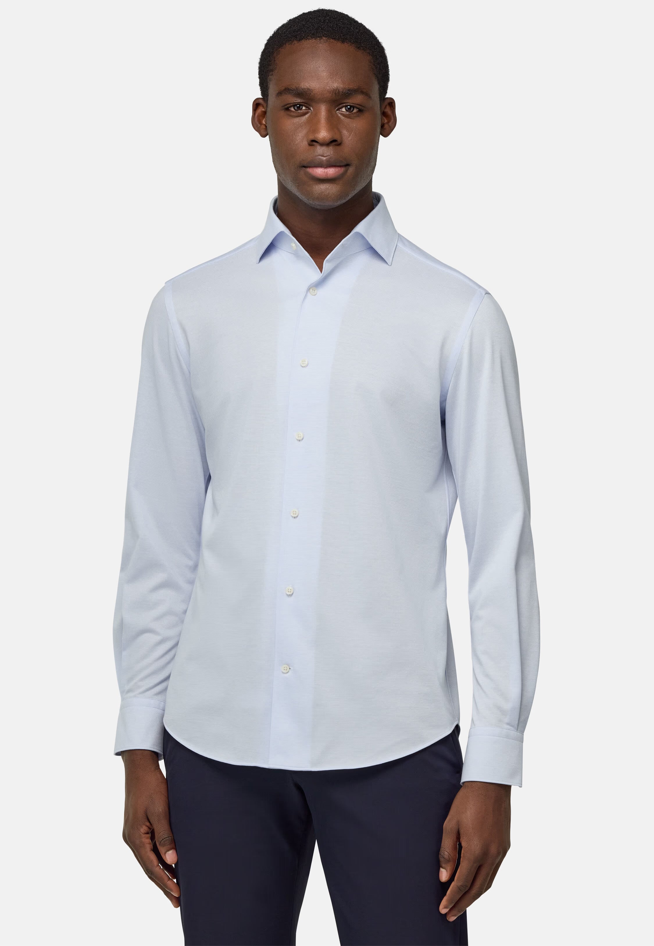 Boggi Regular Fit Japanese Jersey Polo Shirt