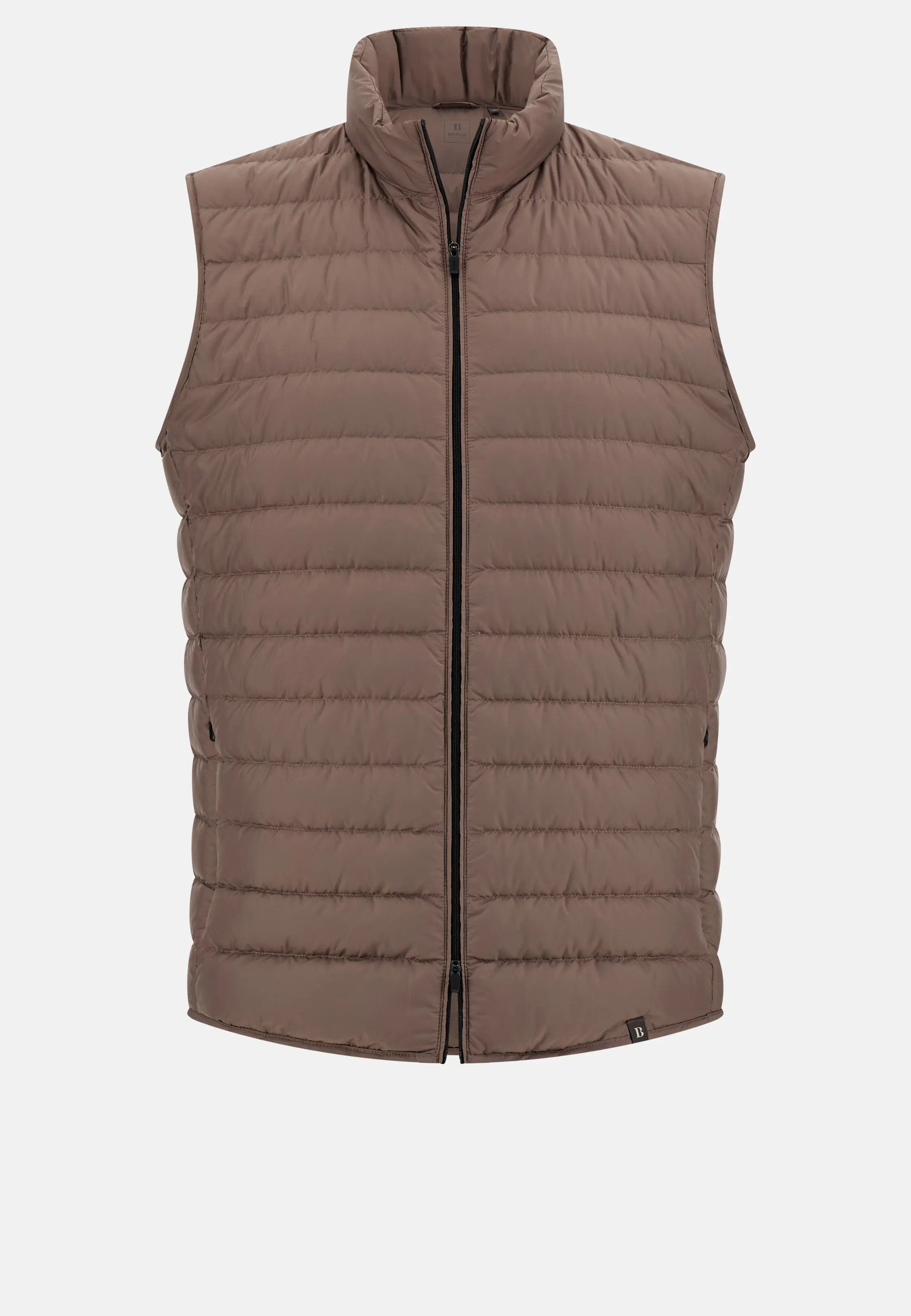 Boggi Gilet In Technical Fabric With Goose Down