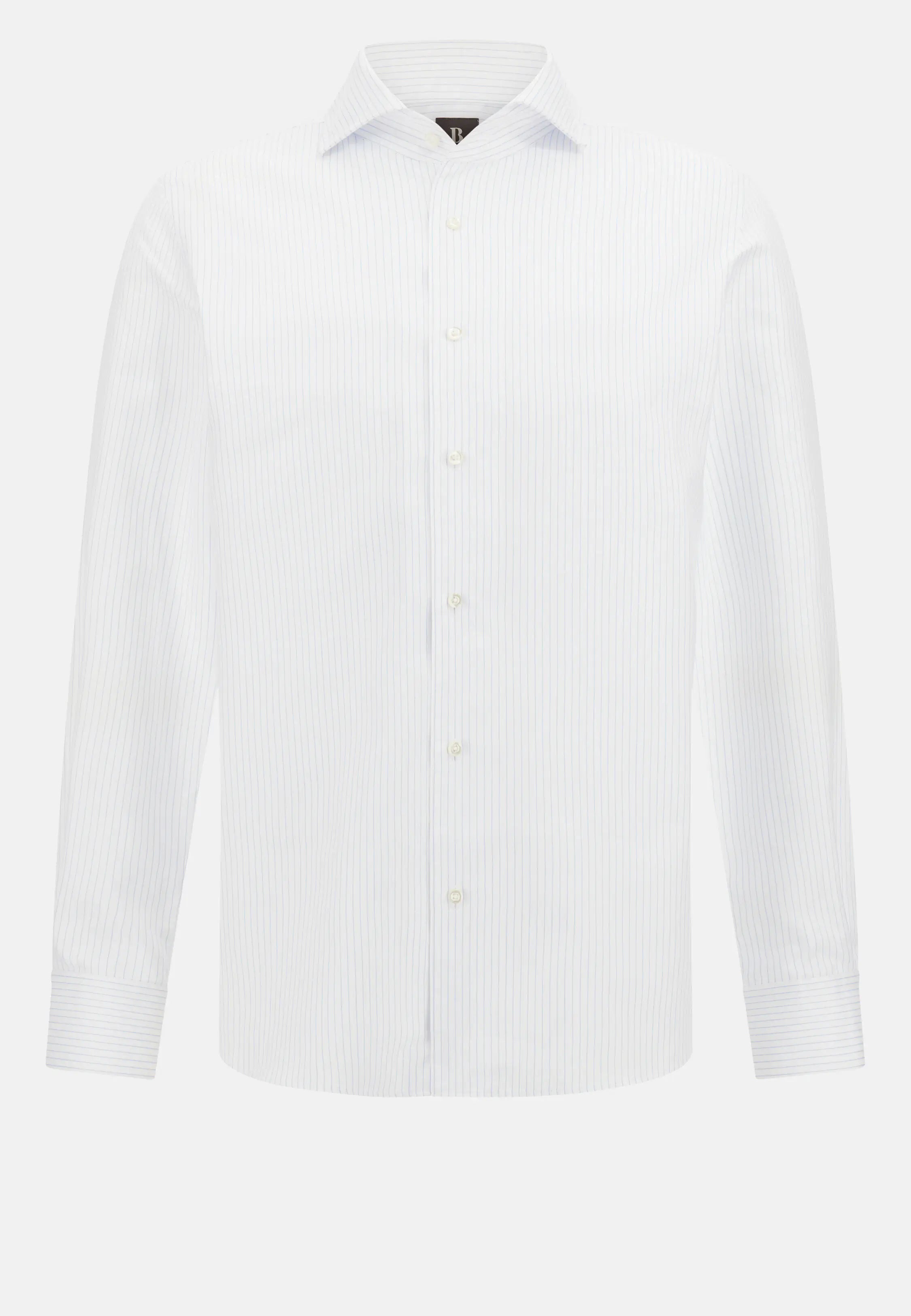 Boggi Regular Fit Striped Cotton Shirt