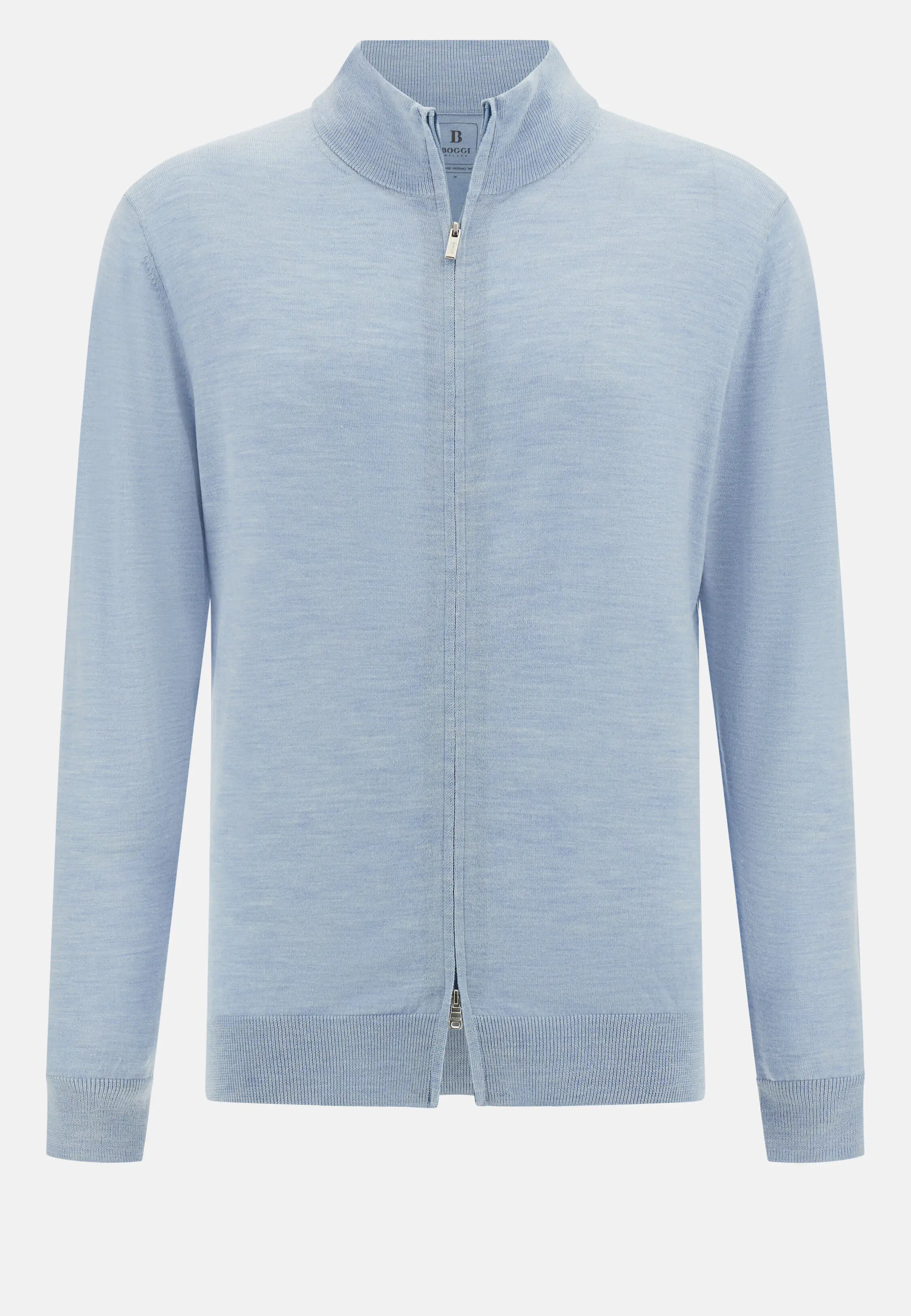 Merino Wool Full Zip Jumper