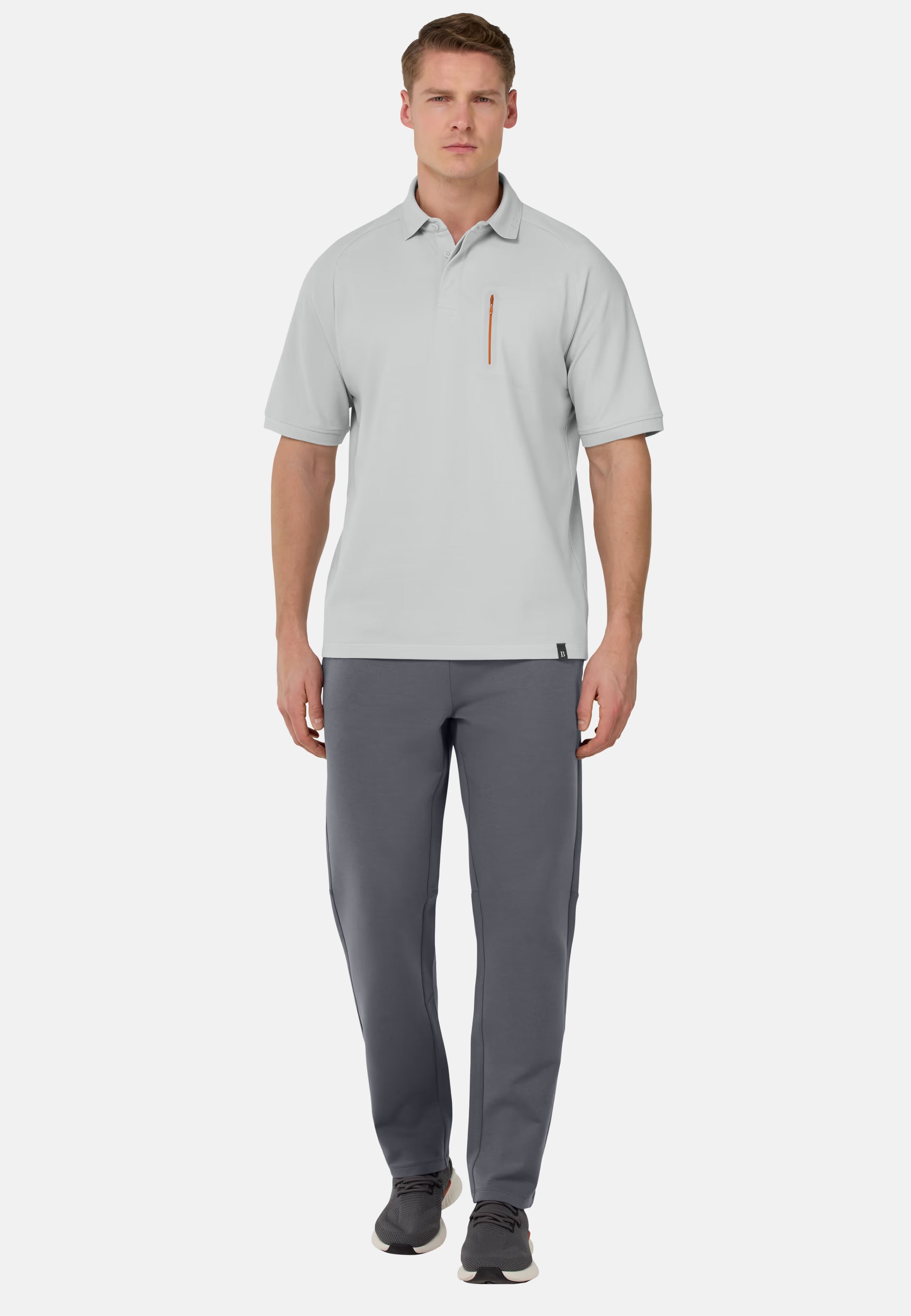Boggi Lightweight Scuba Cotton Blend Trousers