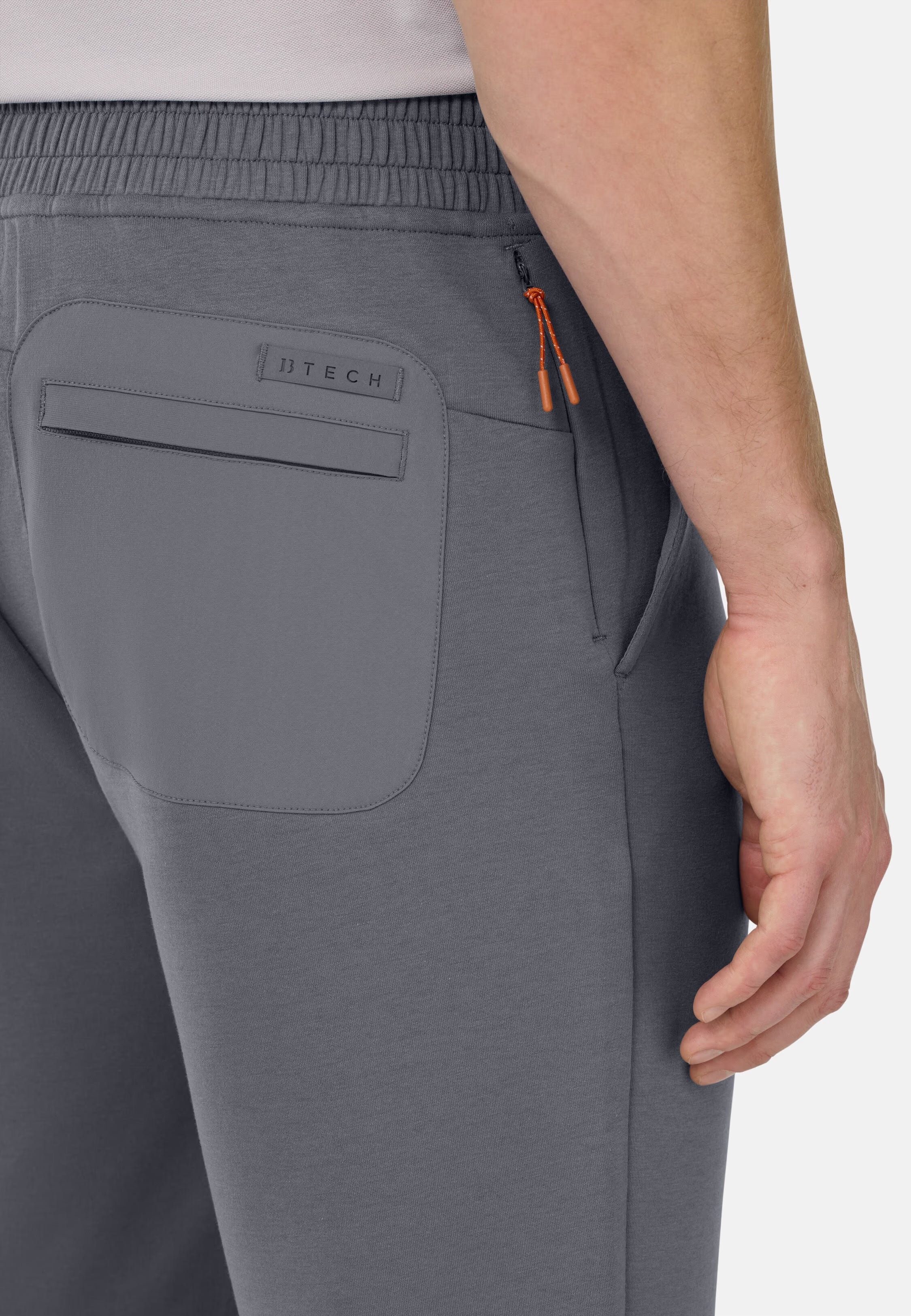 Boggi Lightweight Scuba Cotton Blend Trousers