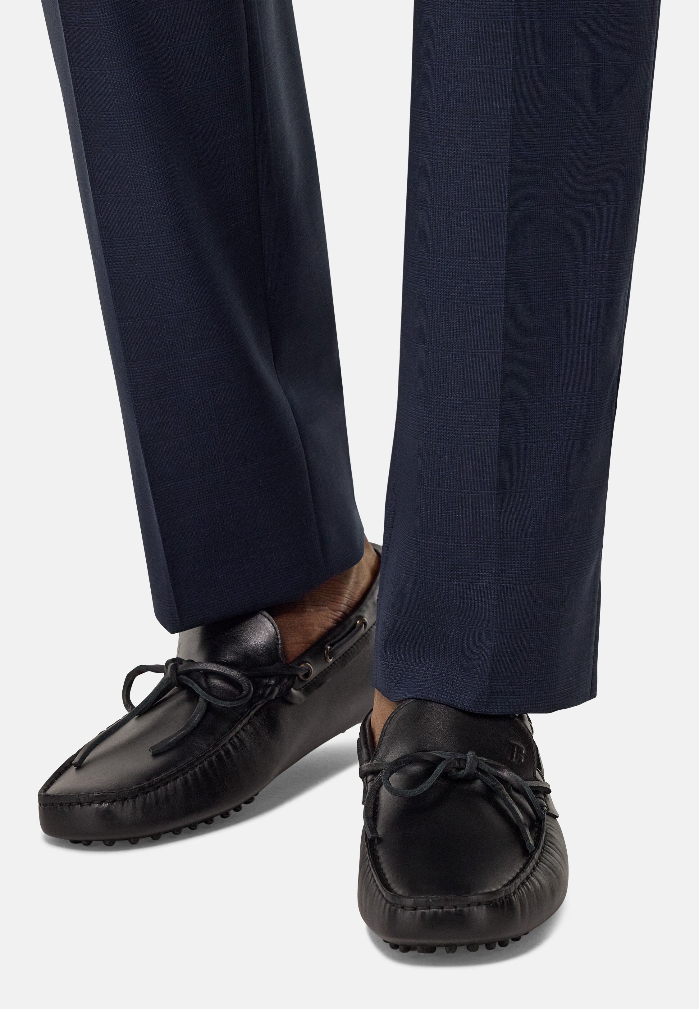 Boggi Wind Leather Loafers