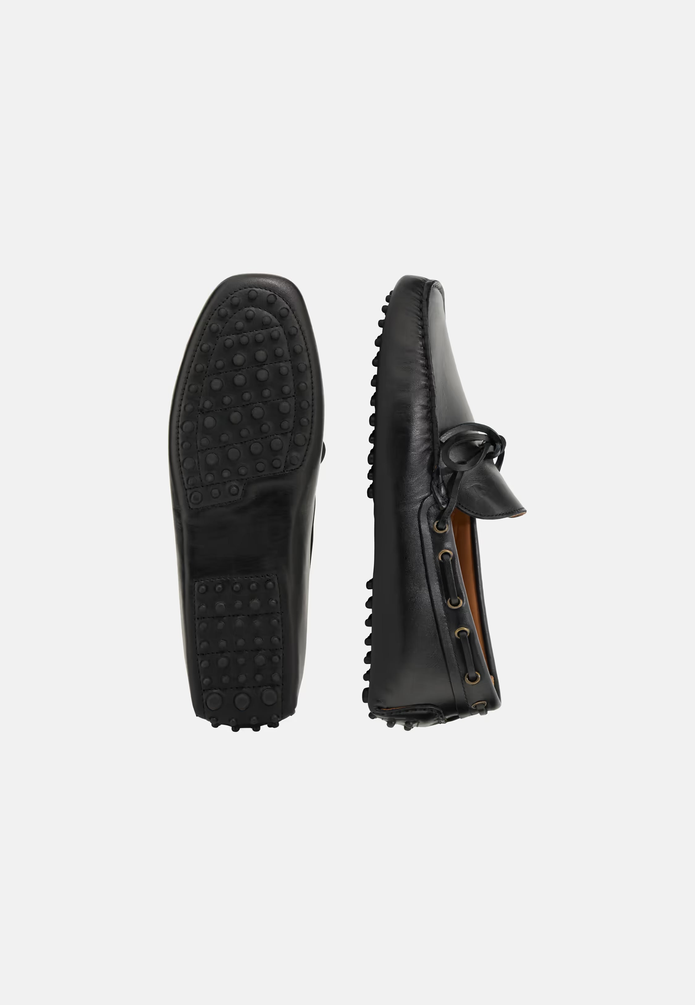 Boggi Wind Leather Loafers