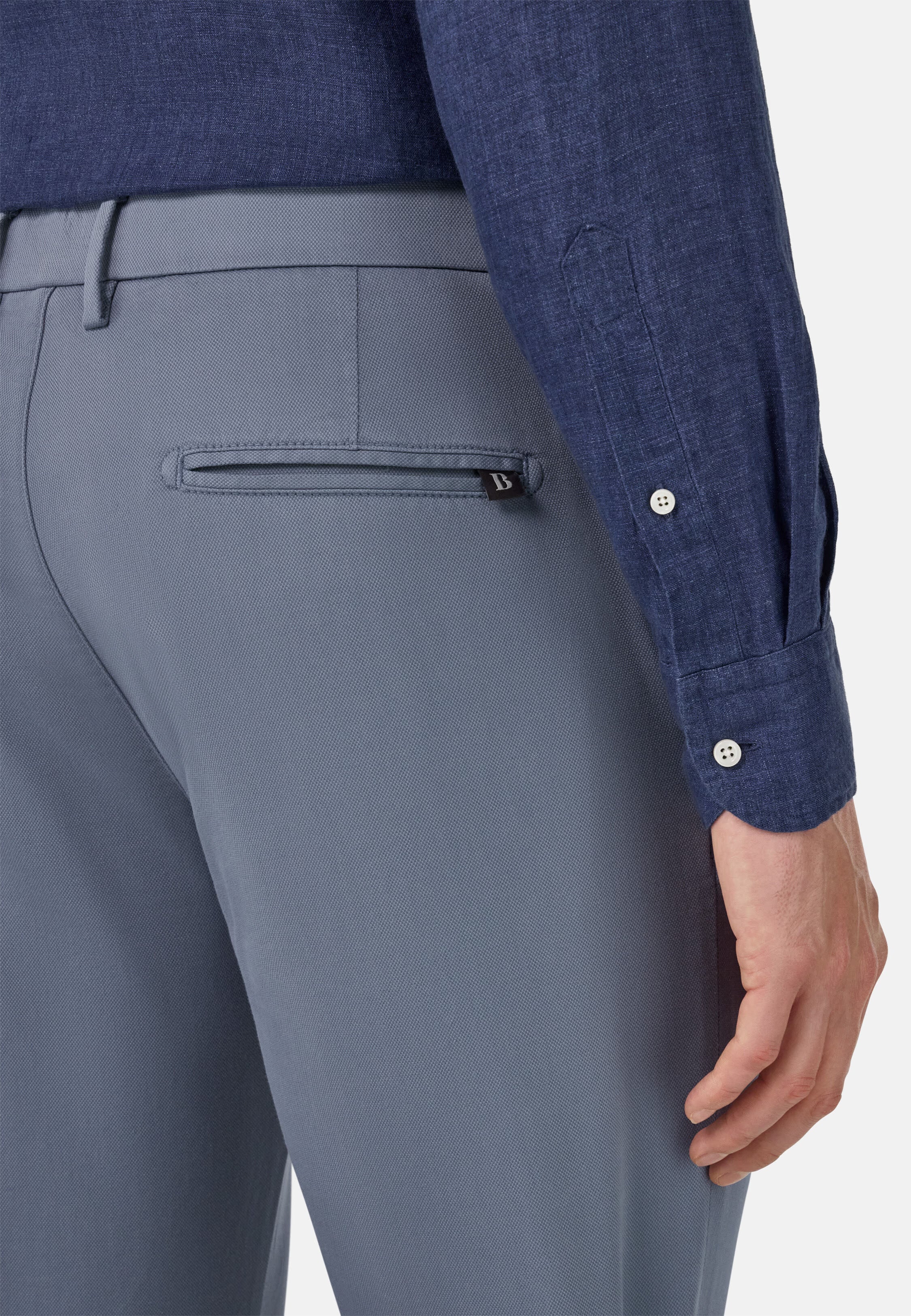 Boggi Stretch CottonTencel Trousers
