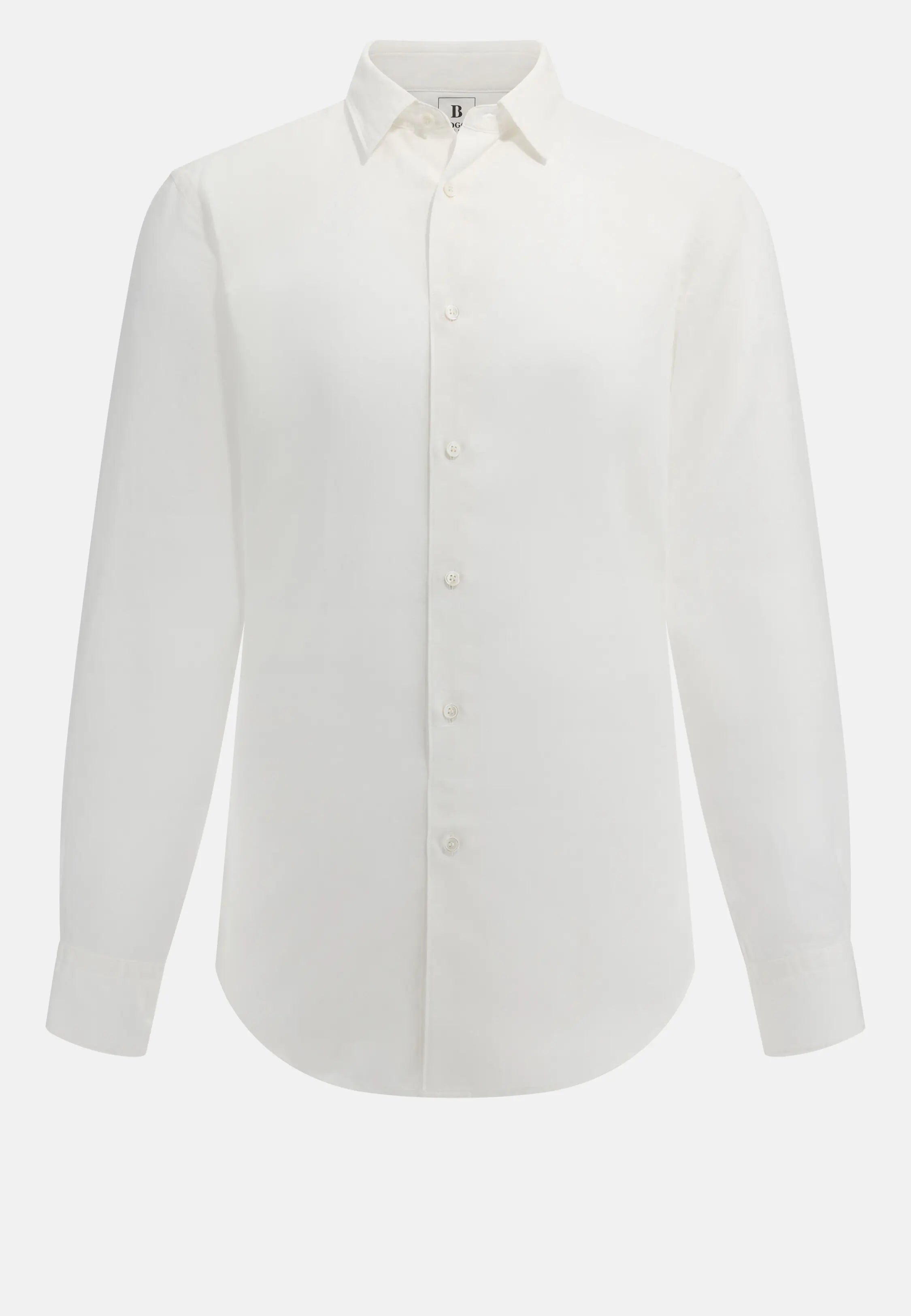 Boggi Regular Fit Tencel Linen Shirt