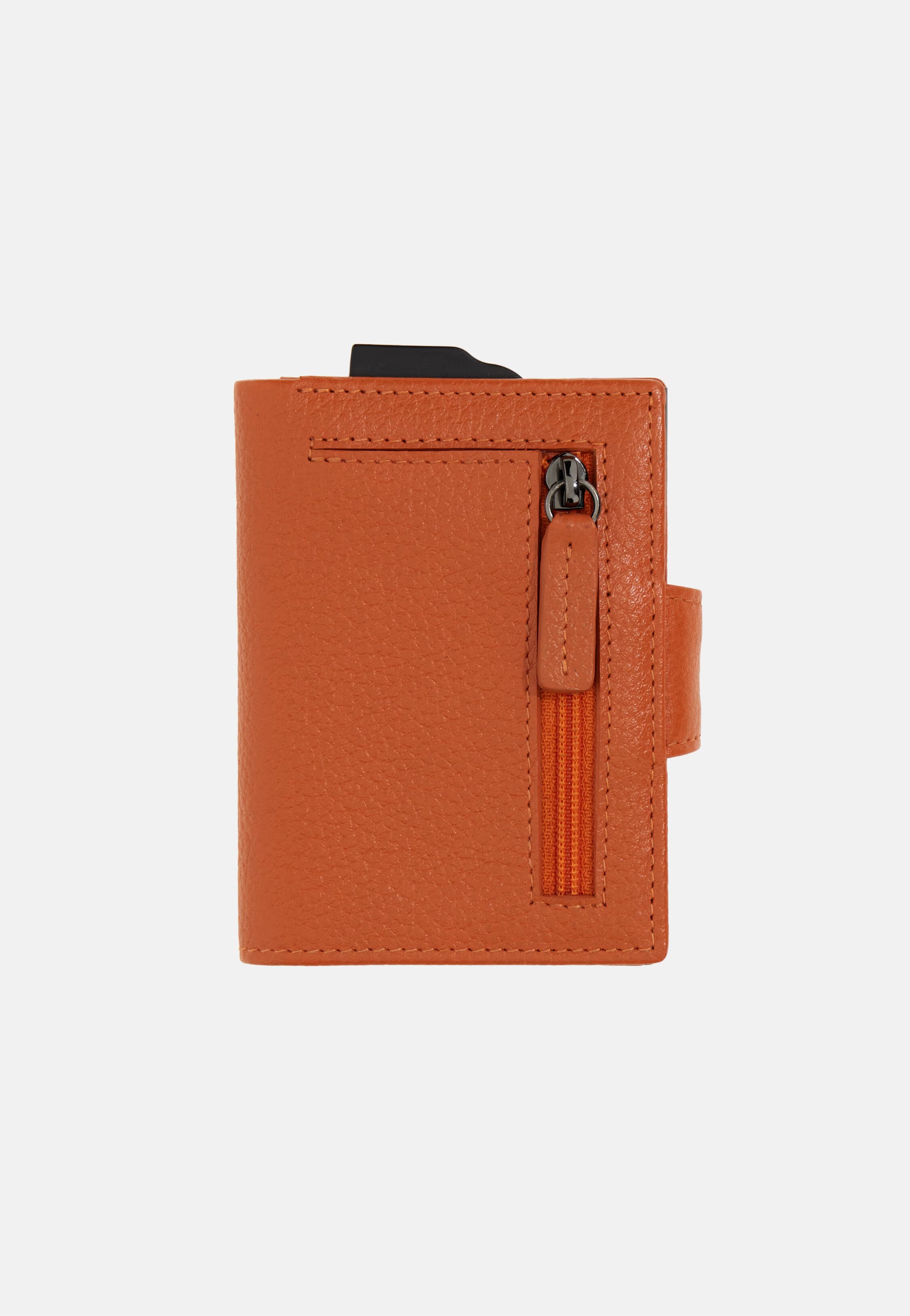 Boggi Leather Credit Card Holder - Brown