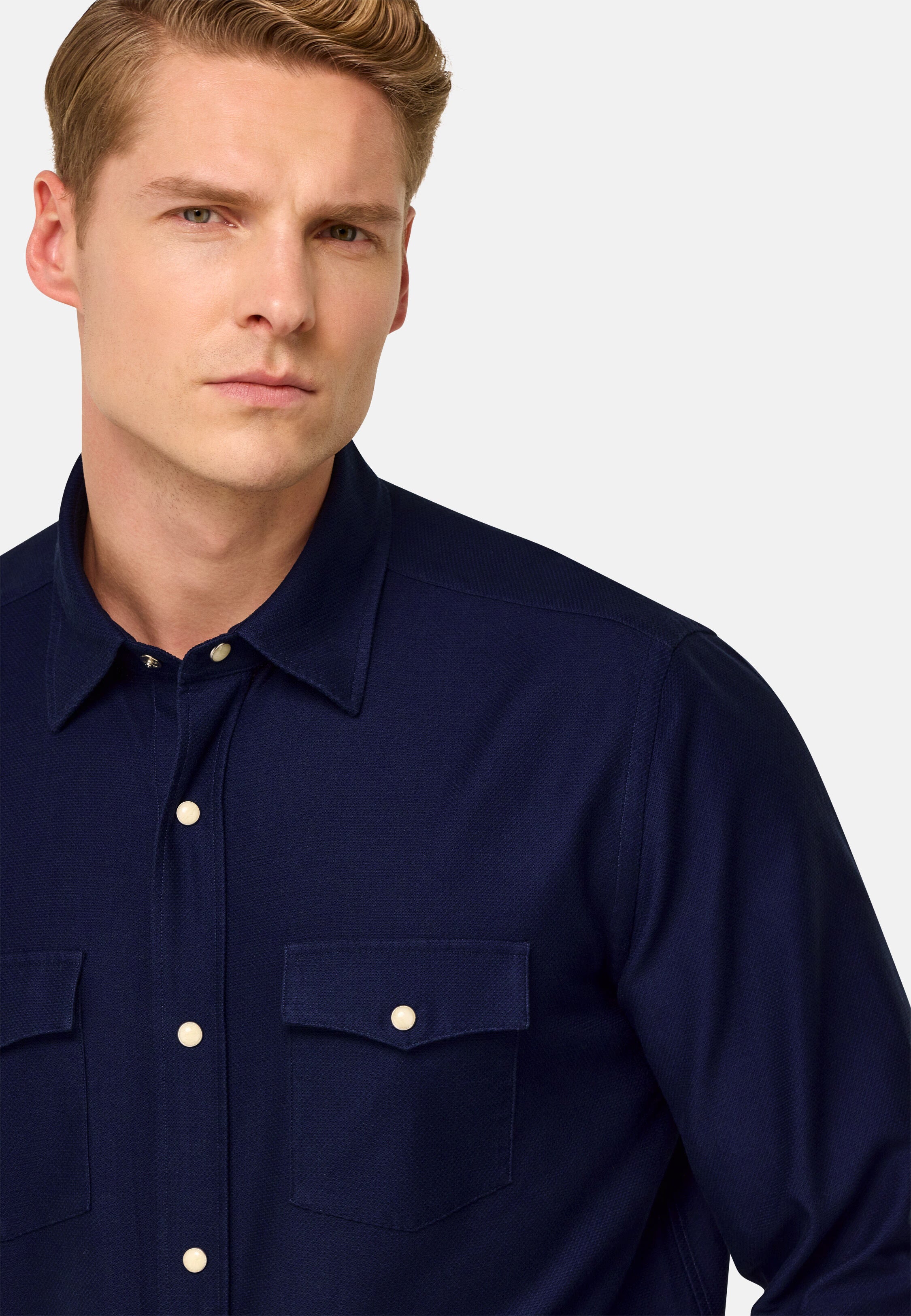 Boggi Regular Fit Cotton Shirt