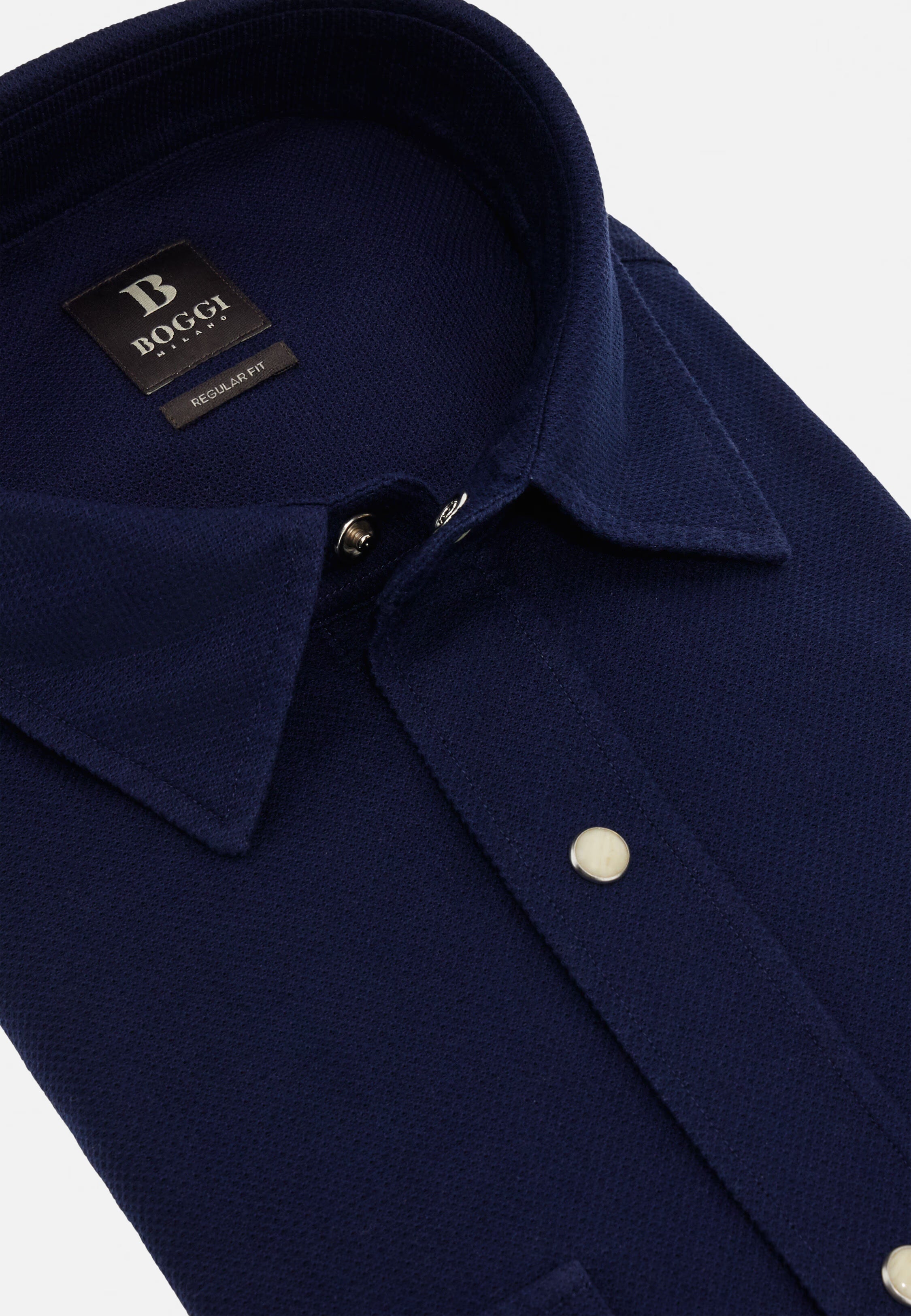 Boggi Regular Fit Cotton Shirt