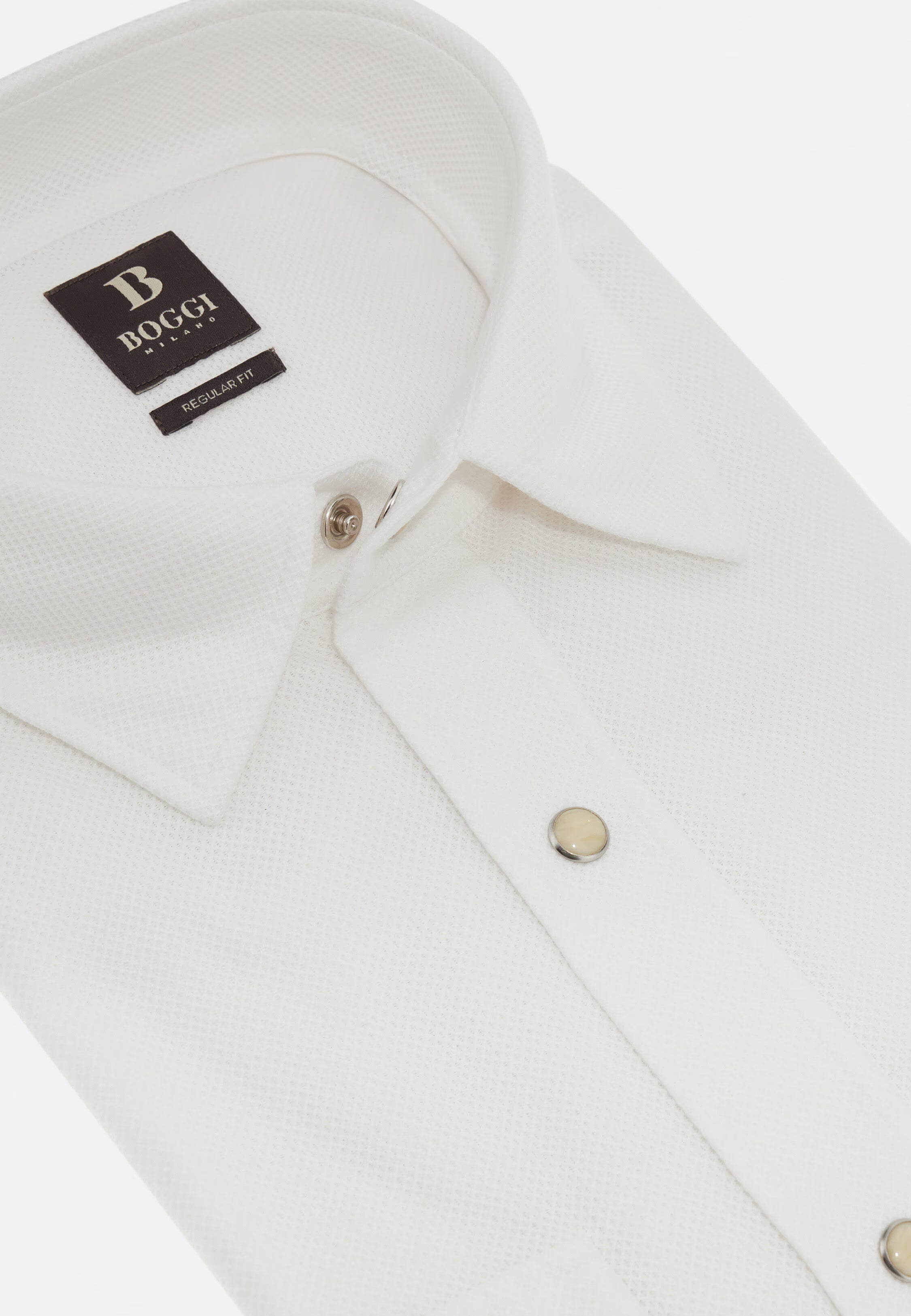 Boggi Regular Fit Cotton Shirt