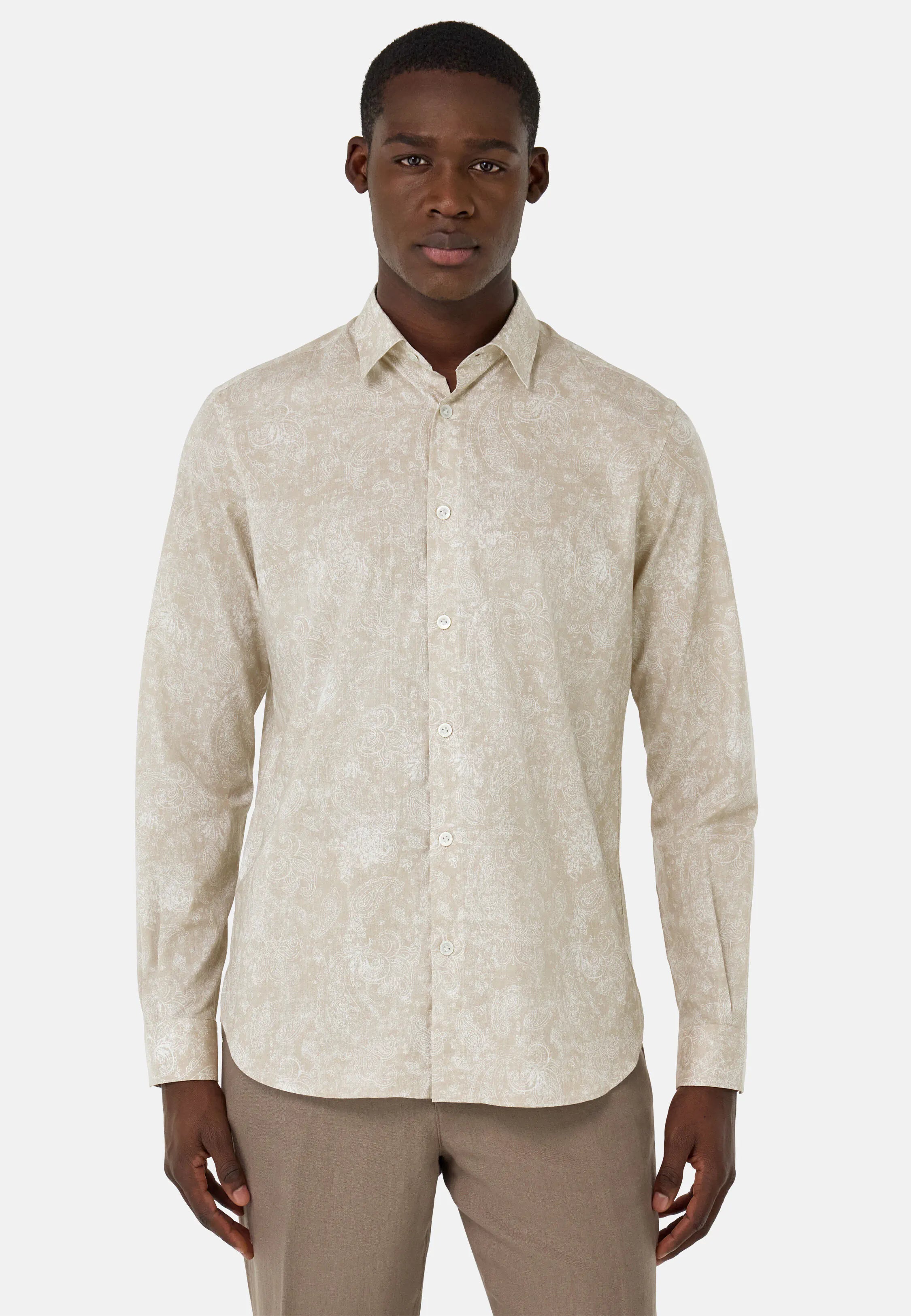 Boggi Regular Fit Cotton Shirt