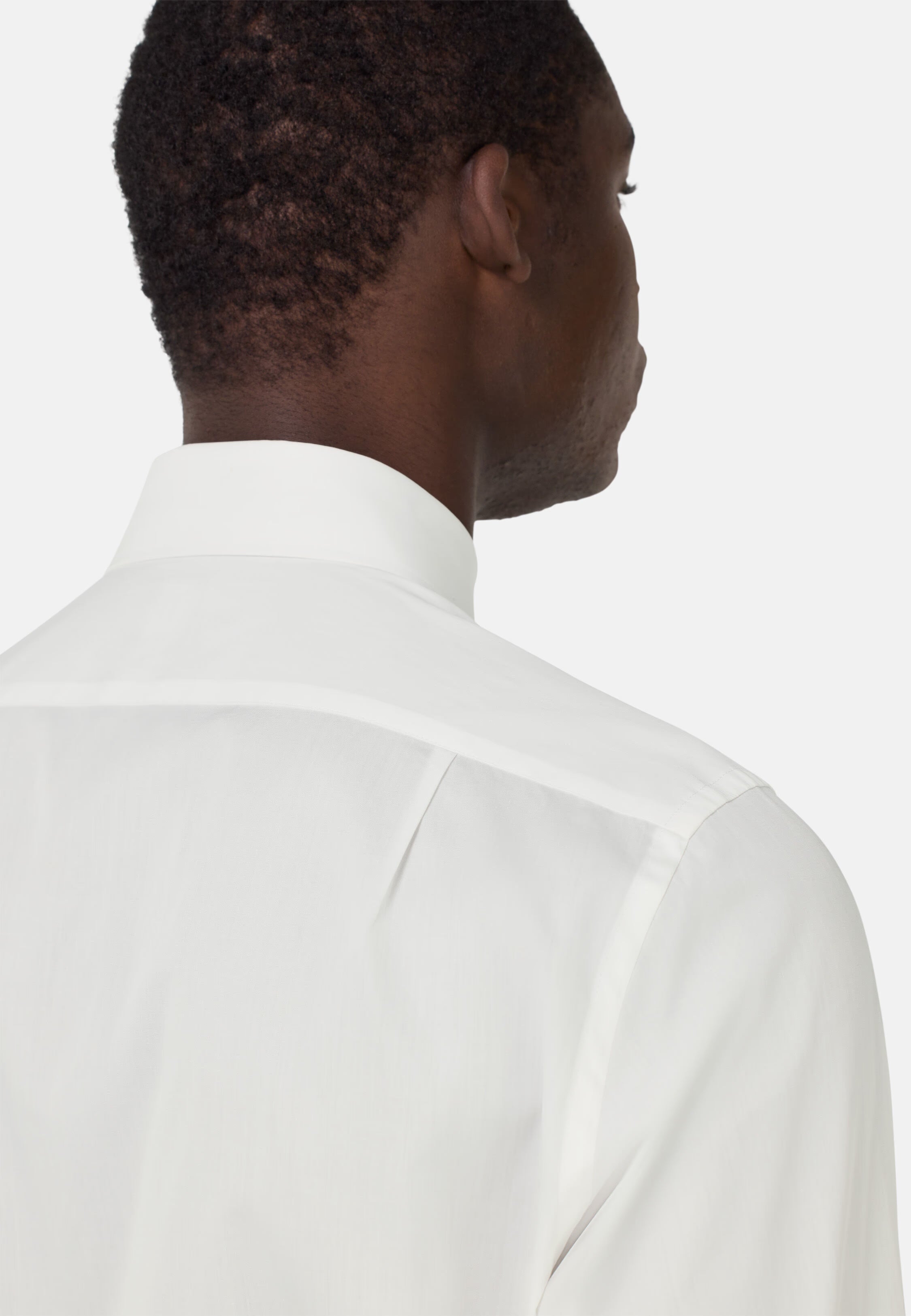 Boggi Regular Fit Cotton Twill Shirt - White