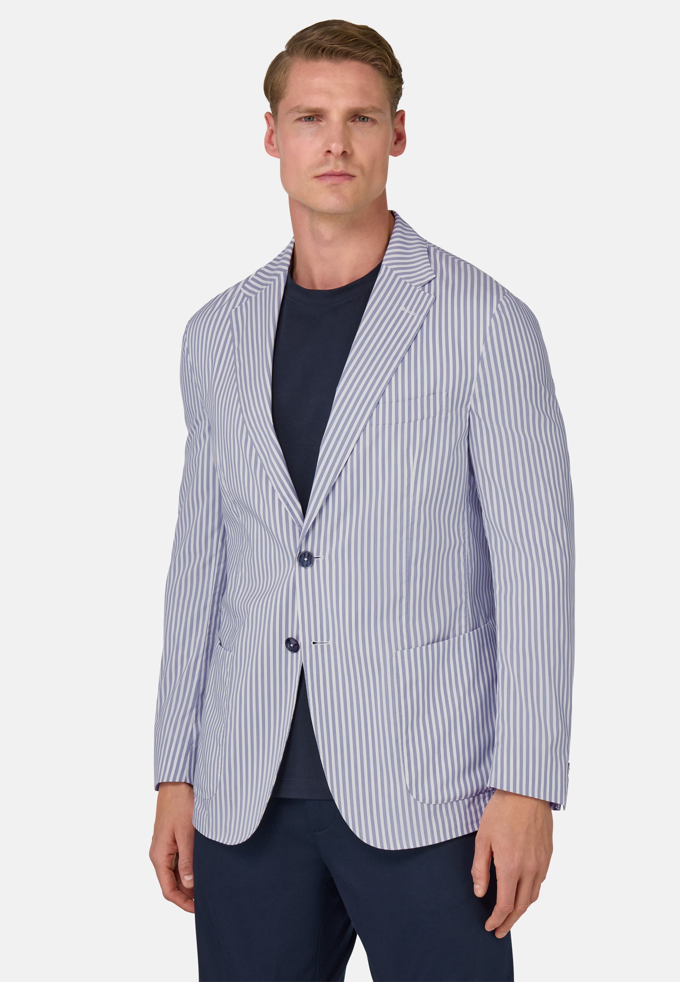 Boggi Super-Lightweight Stretch Cotton Jacket