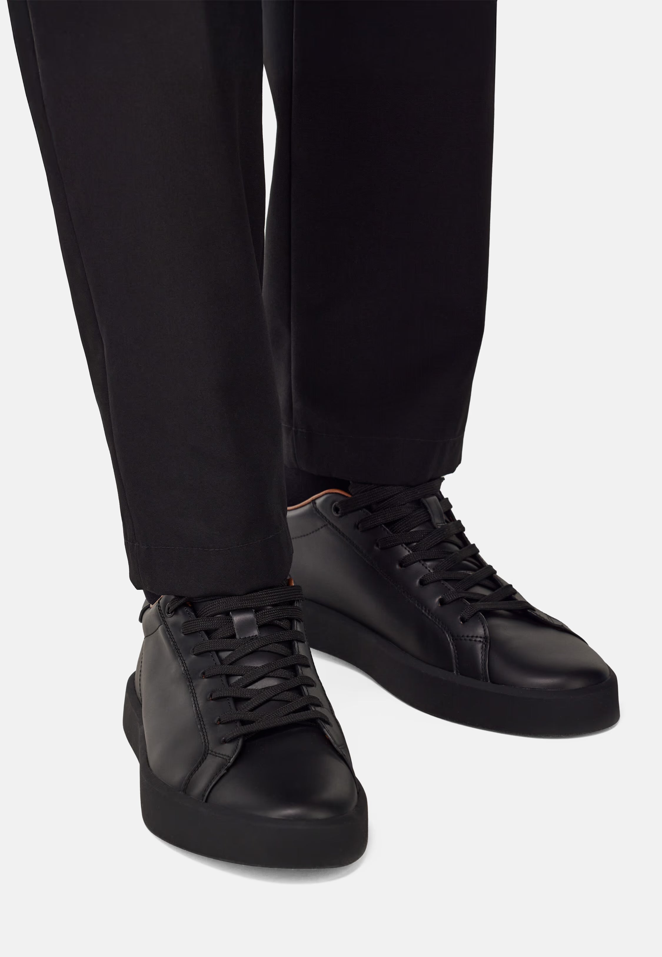 Boggi Leather Trainers