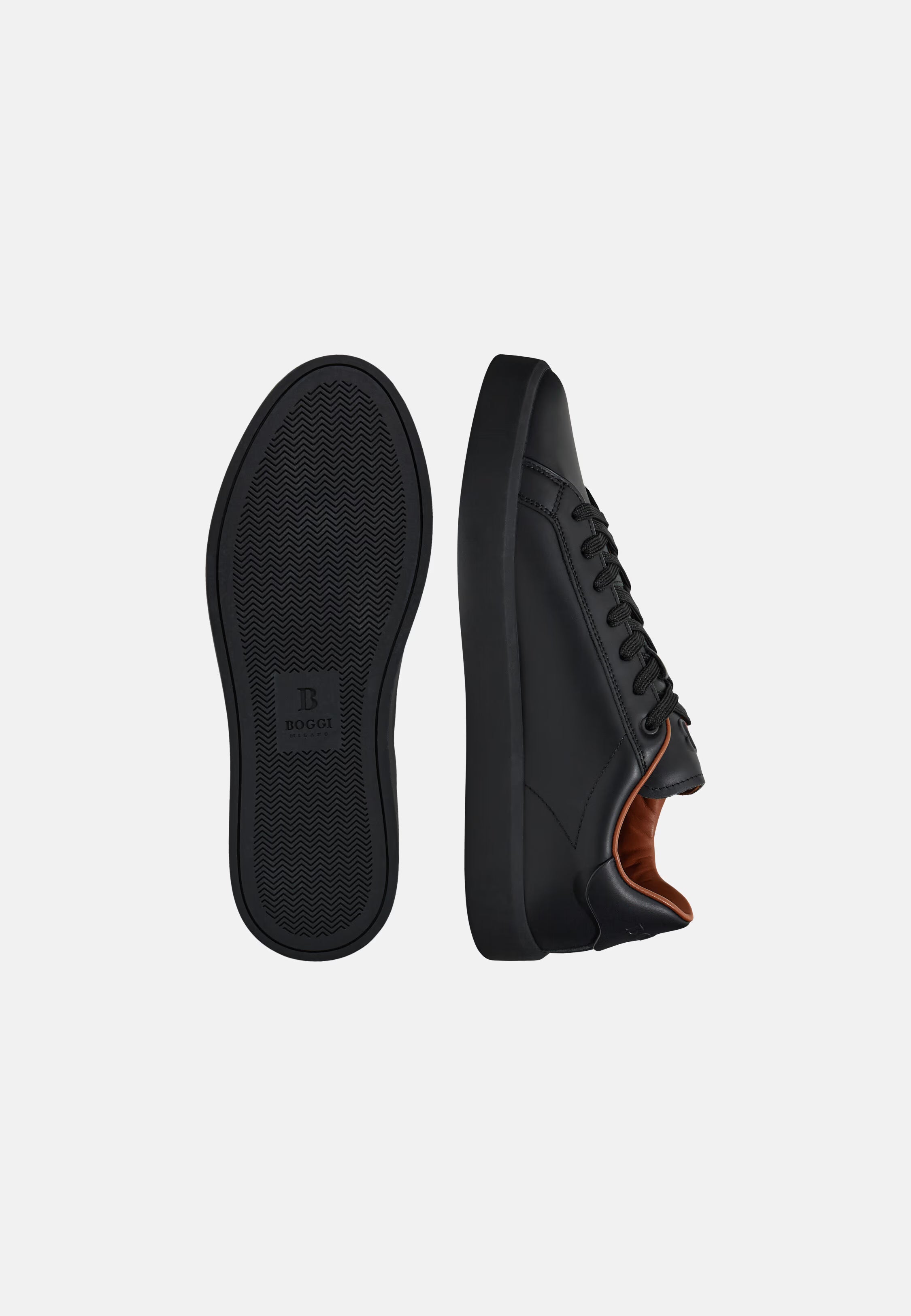 Boggi Leather Trainers