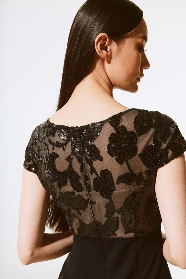 Joseph Ribkoff Sequinned Mini Pencil Dress Style